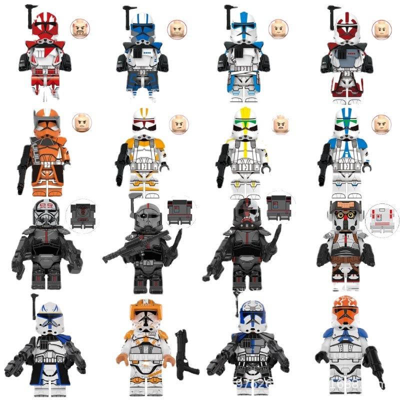 Star Wars Serie Bausteine Roboter Actionfigur Spielzeug für Jungen