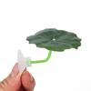 3PCS FishTank Suction Cup Leaves Natural Resting Bed Spawning Pad For Fish Easy Installation Aquarium Underwater Decors