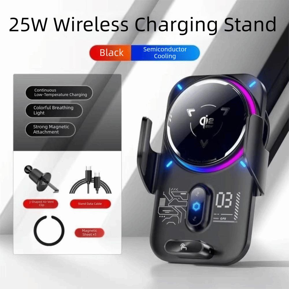 Magnetic Wireless Car Charger Fast Charging Auto Induction Wireless Charger Mobile Phone