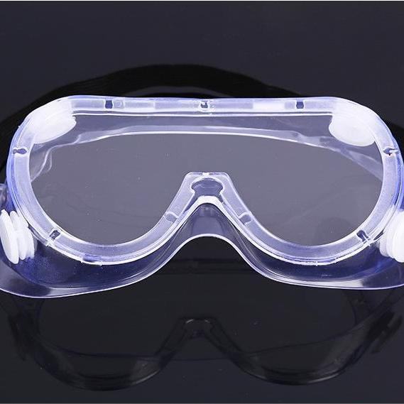 Czteropunktowe Gogle Ochronne Przeciwbryzgowe, Kompatybilne z Okularami Korekcyjnymi, Przeciwmgielne