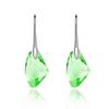 Hook Earrings Irregular Cut Rhinestone Dangle Women Piercing Earrings Jewelry for Party