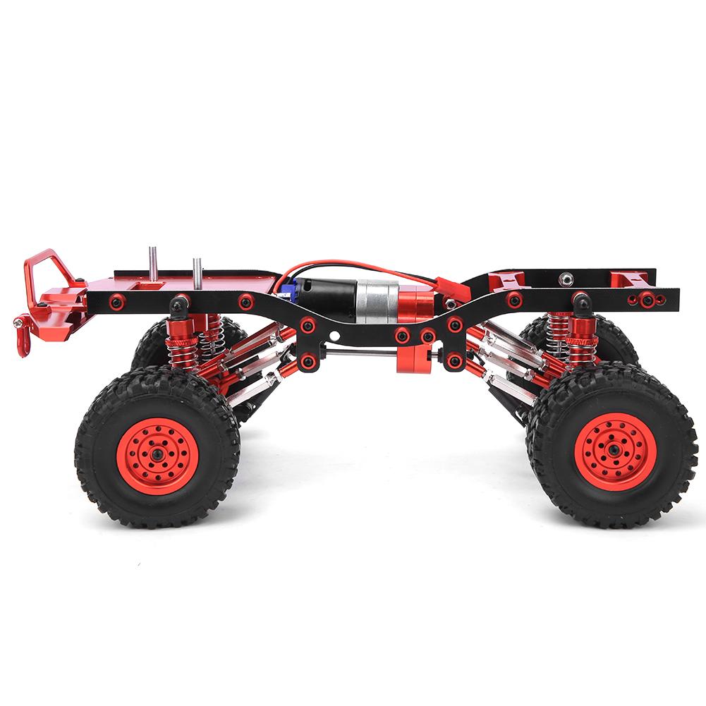 Car Frame Upgrade Part with Electronic Devices Fit for WPL C24 C14 1 16 RC Car