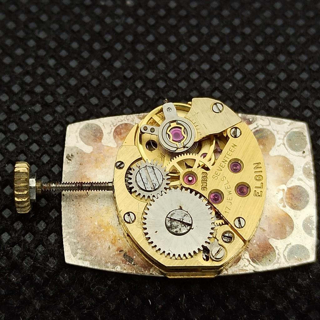 USED VINTAGE ART DECO ELGIN SWISS WOMENS WATCH A267304-1 Sku00-a267304