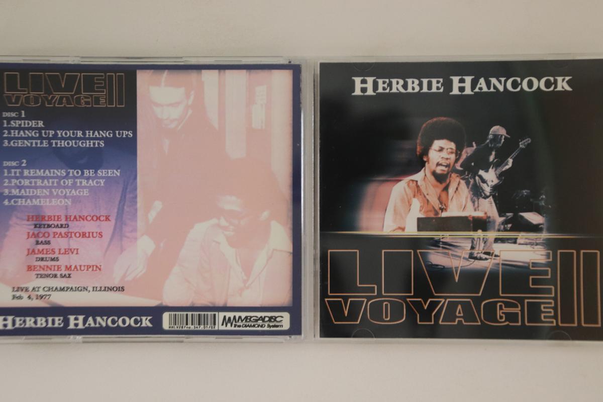 

CD HERBIE HANCOCK - Live Voyage 2 NONE NOT ON LABEL Non Japan Jazz Used