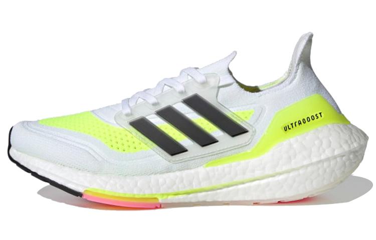 UltraBoost 21 Wmns Adidas  White Solar Yellow  Women s FY0401 36