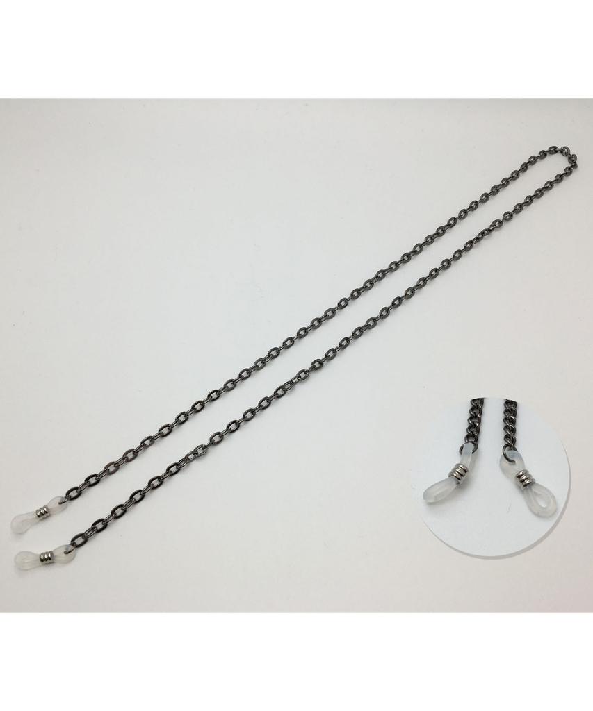 Segseuto [Eyeglass Chain][Surgical Steel] F-0210 Black