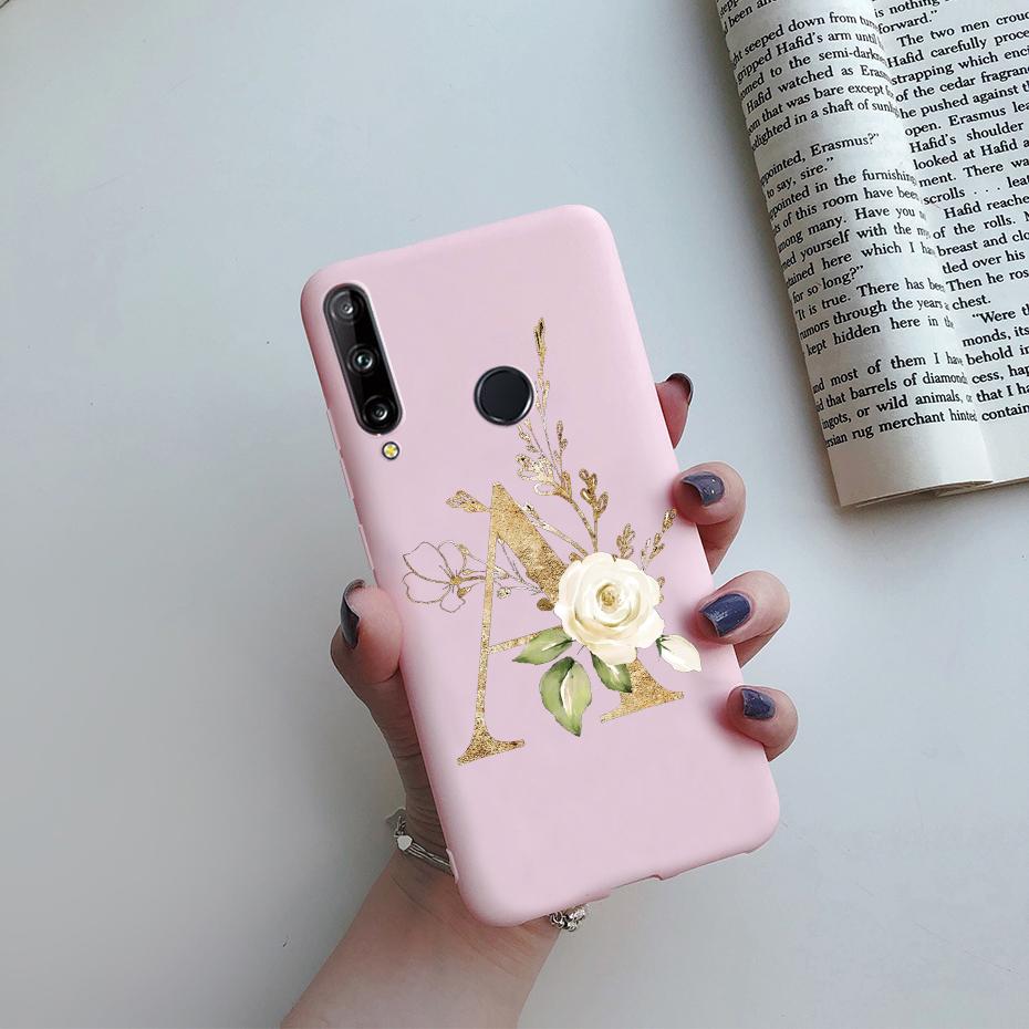For Huawei Y7P Y6P Case Cute Letters Soft Silicone Back Cover For Huawei Y8P Y7P Y6P Y5P Phone Cases Y 6P Y 7P 8P Y 5P 2020 Case