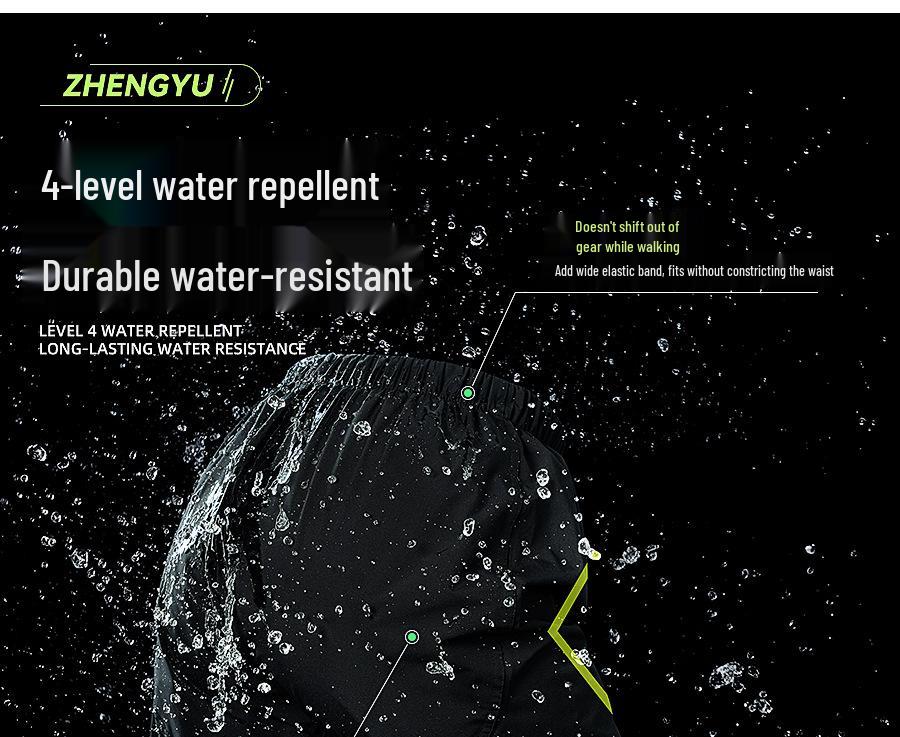 Men's Full Body Explosion-Proof Raincoat: Durable, Split-Type Rainproof Suit for Motorcycle Riders and Delivery Personnel.