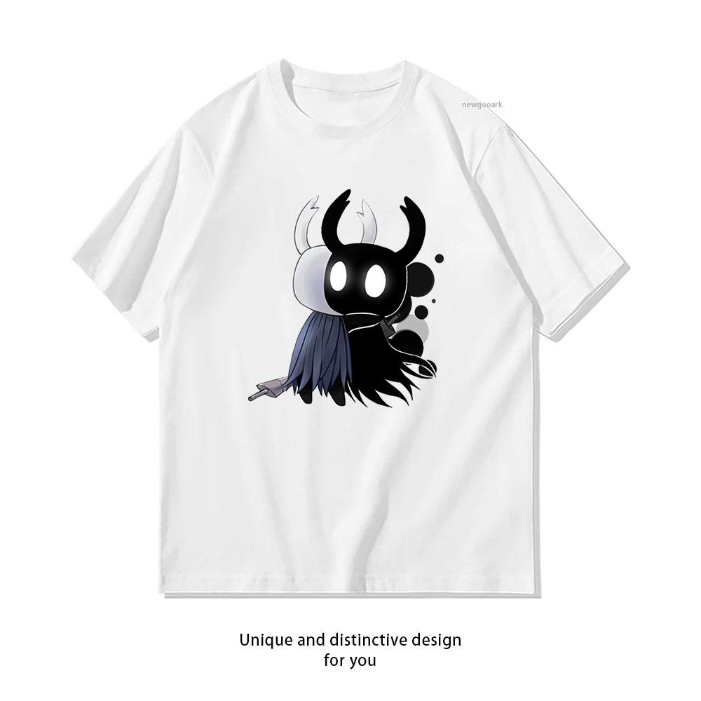 Hollow knight The Knight Tshirt WoUnisex Unisex Summer Cotton Cartoon Graphic T Shirts Adult Classic Oneck Shortsleev Gift Tops Tee