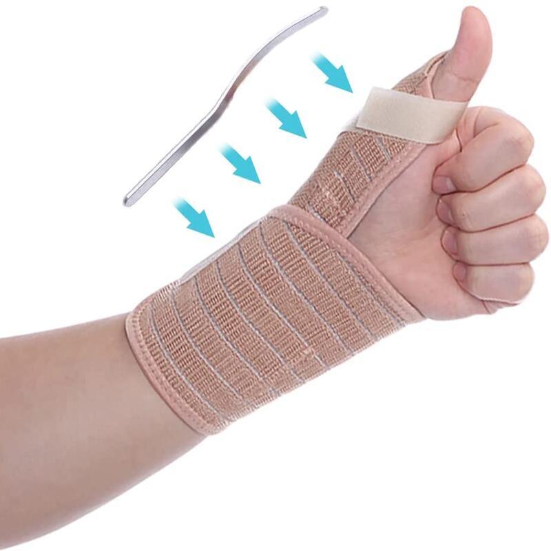 Breathable Wrist Thumb Splint Adjustable Support Brace For Injuries Scaphoid Fractures And Sprains