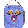 Temporada Escolar Animación de Dibujos Animados Bolsa de Almuerzo Niños Estampado Completo Bolsa Térmica Digital 3D Bolsa Portátil para Picnic al Aire Libre