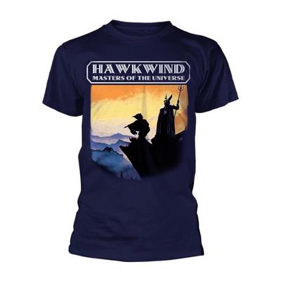 „Hawkwind“ unisex suaugusiųjų visatos meistrų marškinėliai