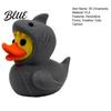 Shark Headgear Accessory 3D Printed Duck Figurine, Cute Yellow And Cool Gray Contrast Ornament Ornaments, Mini Desktop Playable Decor for Home Office