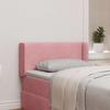 Ear Headboard in Pink 40.5 x 40.5 x 4 cm Velvet