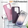 Shockproof Armor Flip Lens Stand Phone Case For Samsung S26 S25 Ultra S24 Plus S23 FE A57 A56 A55 A37 A36 A35 A07 A06 A05S Cover