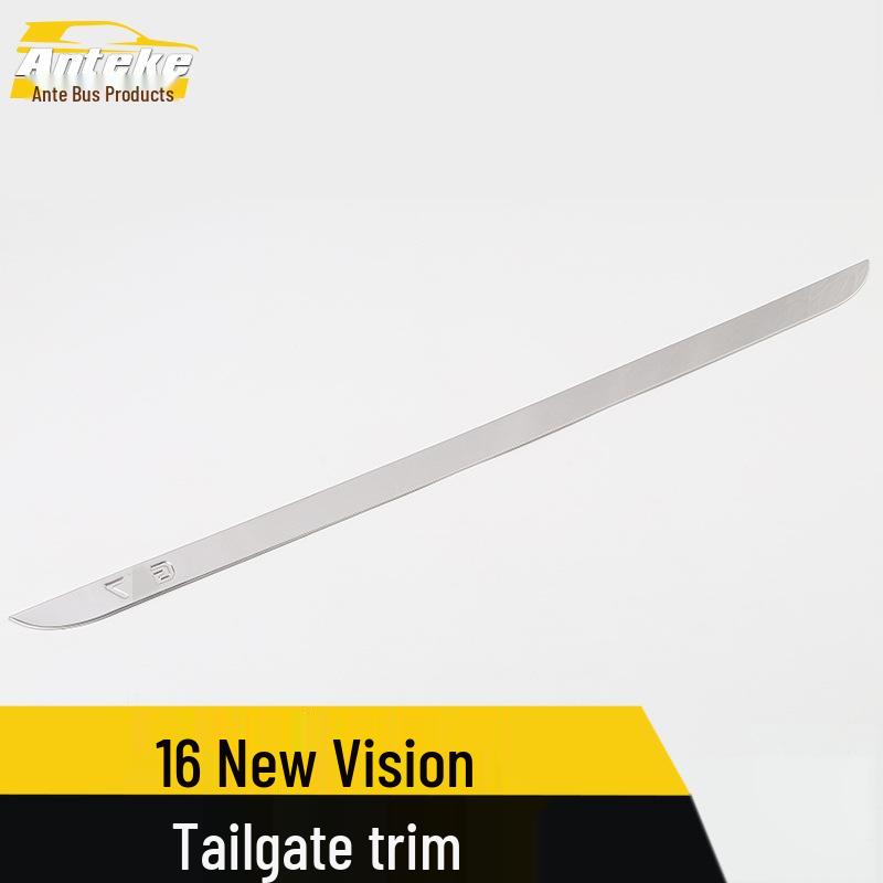 Tailgate Trim & Rear Bumper Guard for 16 New Vision Car Models