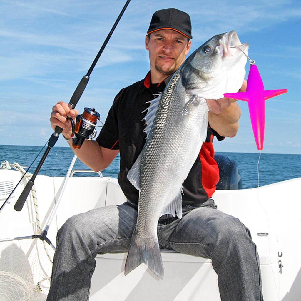 3pcs Trolling Lures Trolling Bird Teaser Fishing Tackle Accessories 5in 1.34oz Lures Tuna Marlin Saltwater Fishing Lures