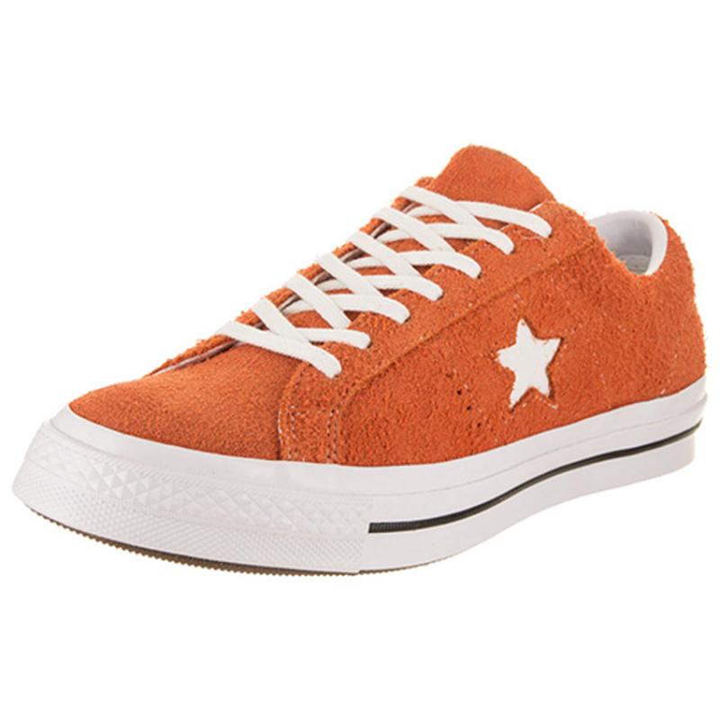 Converse Cons One Star Ox Casual Bold Mandarin Star Arrow Low-top Skate Shoes Unisex Orange