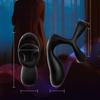 Men's Prostate Massager with Silicone Vibration and Three-Ring Design