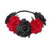 Halloween Rose Hair Band Hair Hoop Cosplay Costume Party Flannel Flowers Crown Headband Festival Hair Garland Wedding