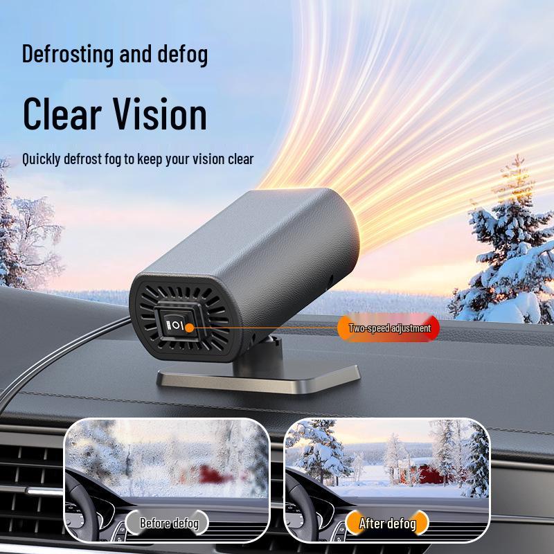 12V Fast-Heating Car Defroster & Defogger - New Electric Heater for Winter