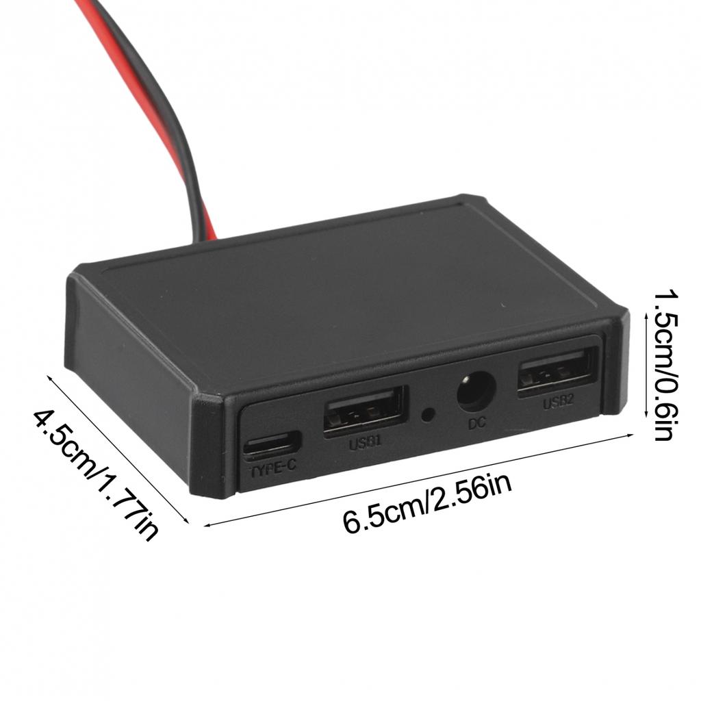 Solar Charging Adapter with Voltage Stabilization and Multiple Interfaces