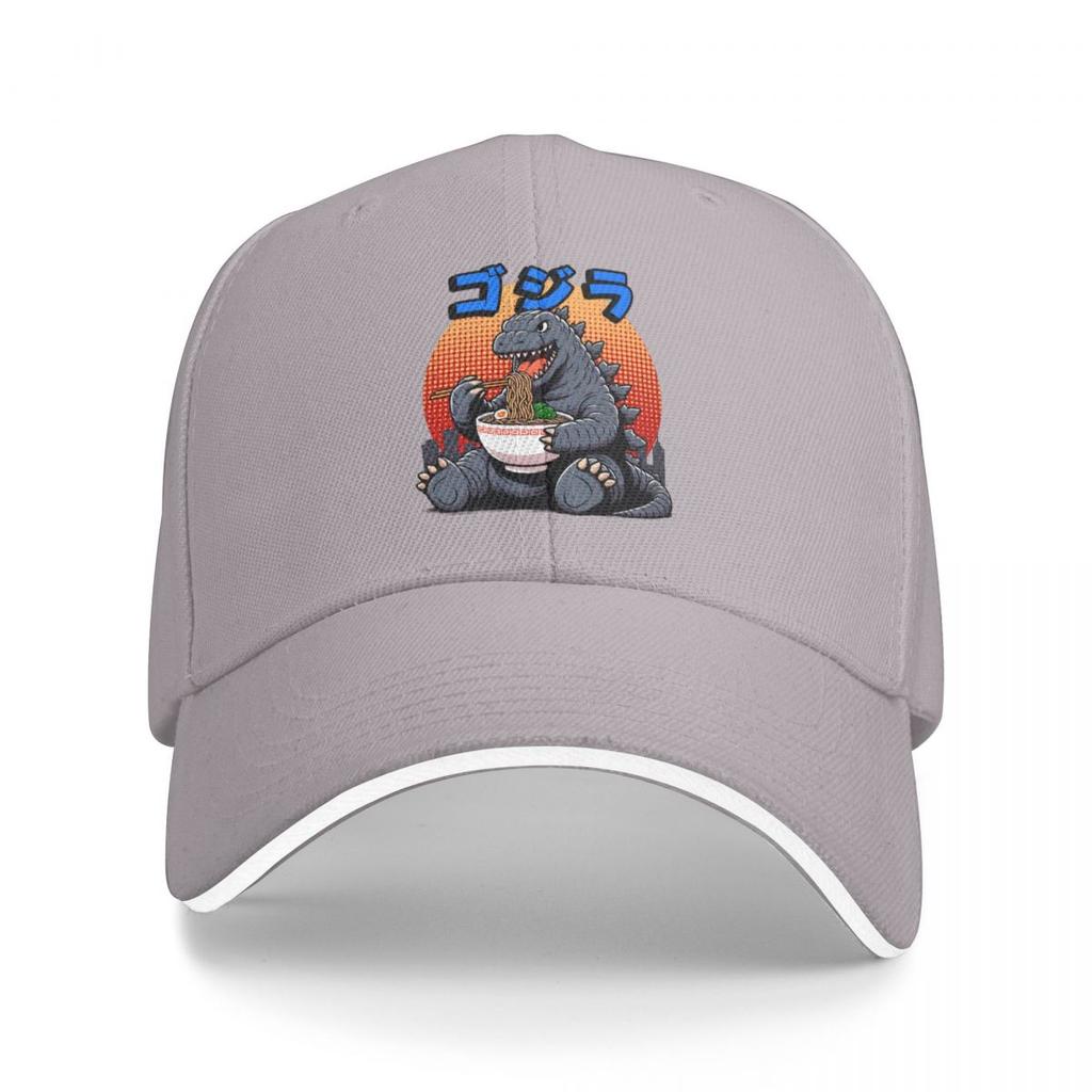 Baseball Caps Godzillaed Eating Ramen Funny Graphic Female Male Outdoor Spring Hats