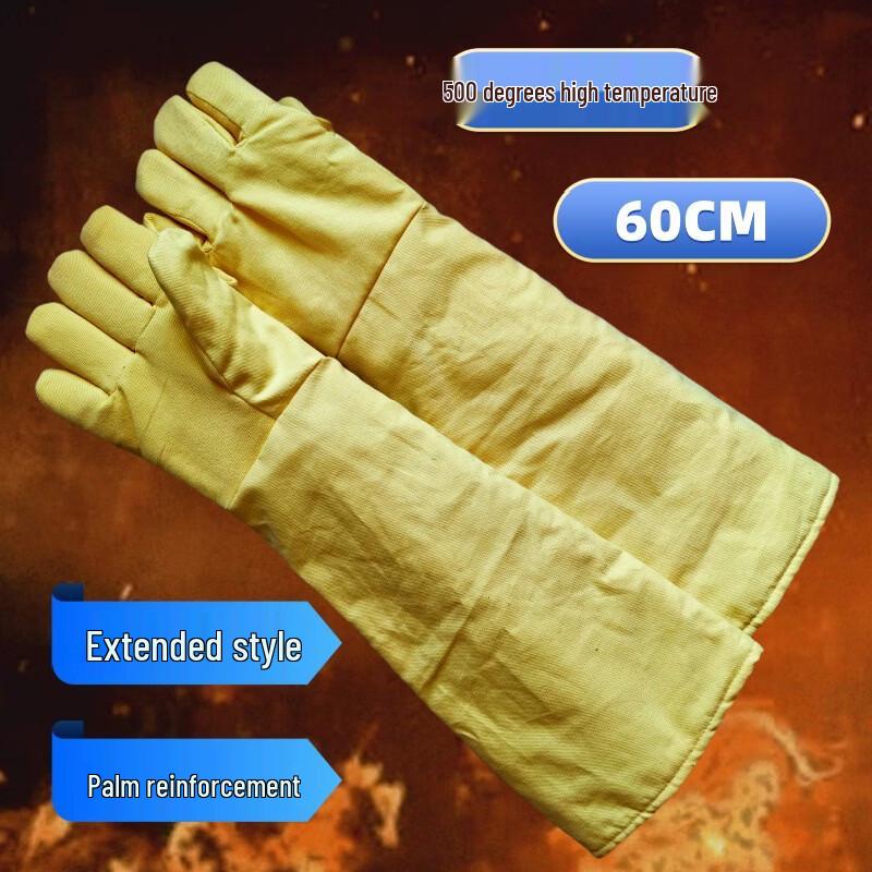 Aramid 500°C High-Temperature Industrial Gloves