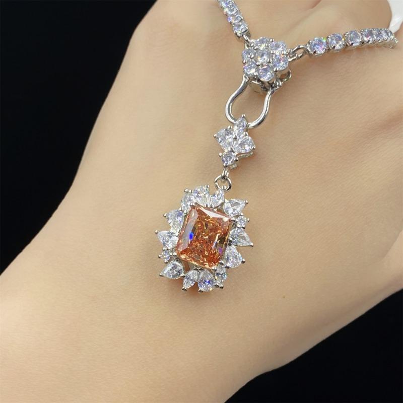 Sace Gems Klasický zirkonový prsten ze slitiny mědi Náušnice Přívěsek Náhrdelník Soupravy šperků Dárky na svatbu