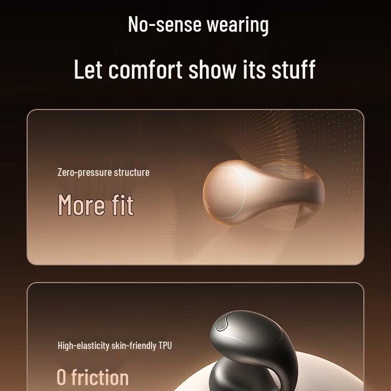 Soundcore C40i Open-Ear Bluetooth Ear Clip Headphones