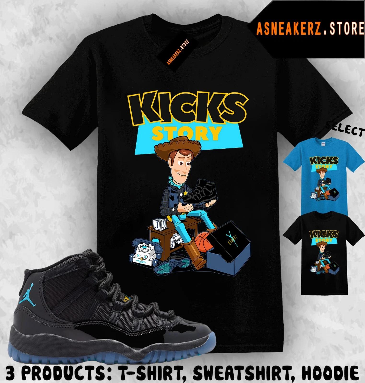 

Shirt Match AJ 11 Gamma Blue 2025 Sneaker Matching Sneakerhead Sheriff T-Shirt L
