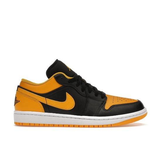 Air Jordan 1 Low Yellow Ochre Men Sneakers 553558-072