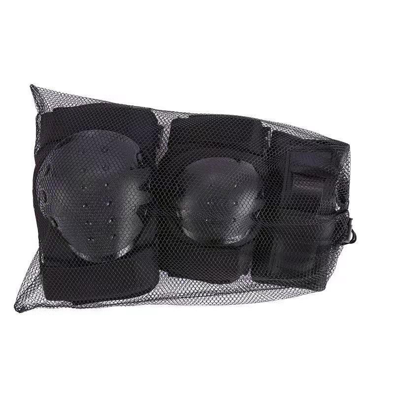 7-Piece Children's Protective Gear Set - Roller Skating Helmet, Knee And Elbow Pads For Skateboarding, Balance Biking, And Outdoor Sports