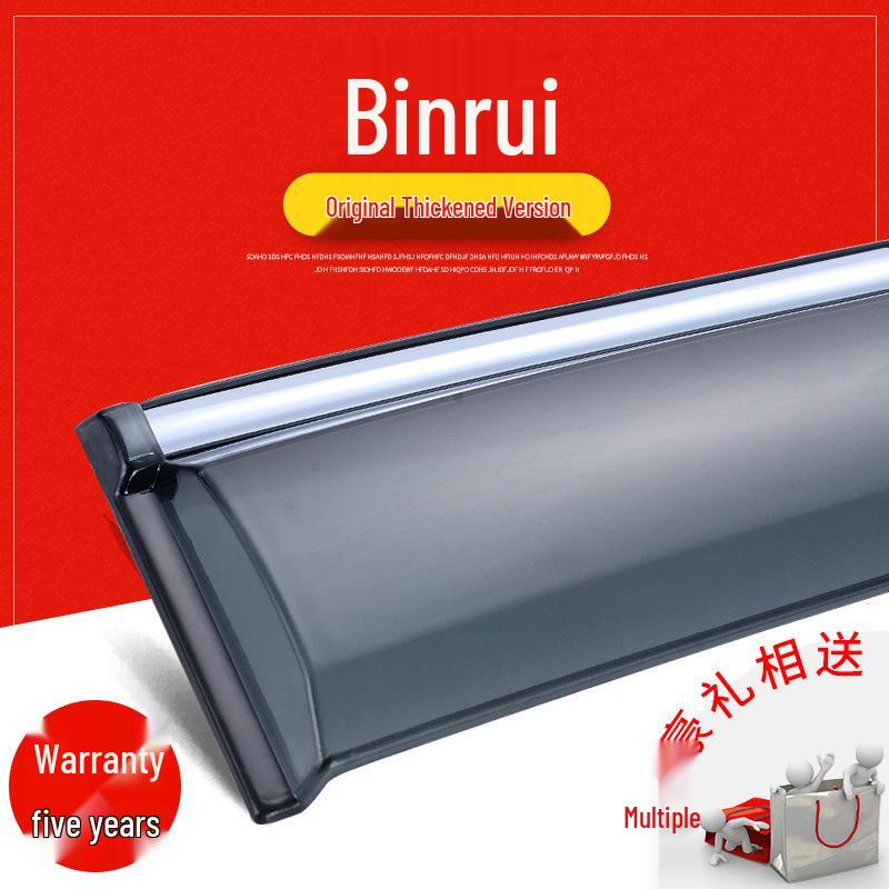 2021 Geely Binyue Pro Rain Shields & Sun Visors for Car Windows