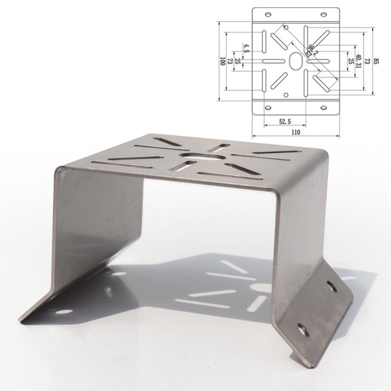 304 Stainless Steel 90° Wall Corner Bracket for Hikvision PTZ Cameras