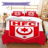 Pościel z wzorem Hallescher FC, Zestaw kołdry Poszewka na kołdrę Poszewka na poduszkę Domowy Prezent Urodzinowy (1 * poszwa na kołdrę + 2 * poszewki na poduszki, bez rdzenia)