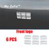 For Geely EX5 Galaxy E5 2024 2025 2026 Car Steering wheel button transparent protection sticker Car Logo sticker Accessories
