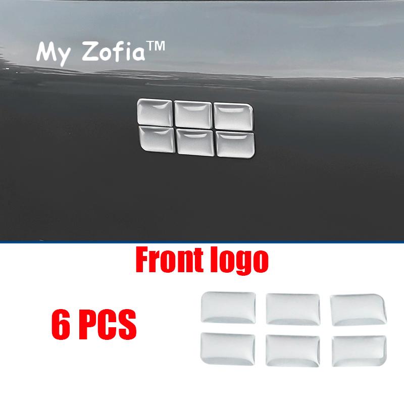 For Geely EX5 Galaxy E5 2024 2025 2026 Car Steering wheel button transparent protection sticker Car Logo sticker Accessories