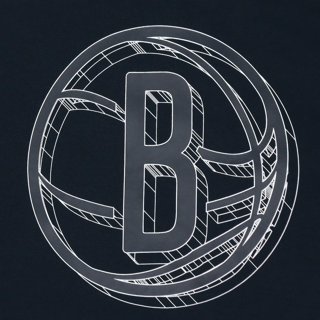 Nike NBA Player Brooklyn Nets Casual Sports Print Pullover Hoodie Men Tops Black DN4985-010