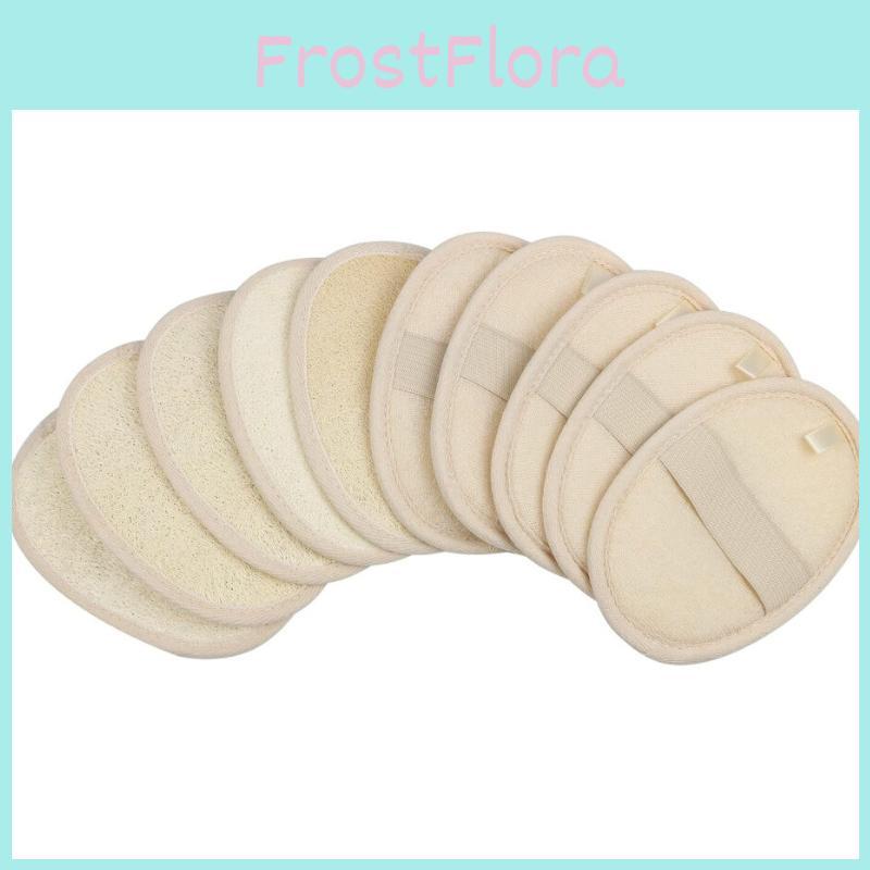 Loofah Natural 11x16cm Bath Scrubber Towel Exfoliating Pads For Use Shower