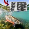 200pcs Octopus Fishing Hooks High Carbon Steel Barbed Fish Hooks Saltwater Carp Fishhook for Bass Salmon Fishing Accessories