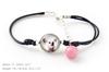 Chinese Crested Dog, Puff - bracelet with your photo handmade, unique jewelry from the Art-Dog brand