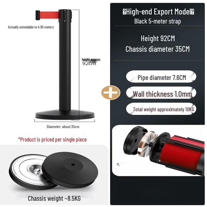 Stainless Steel Ret retractable Belt Barrier