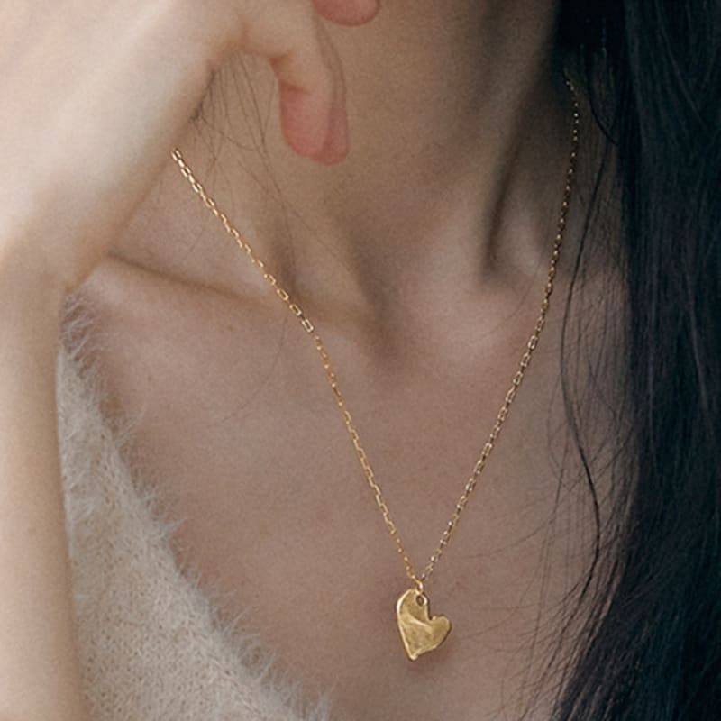 goyu HEART FOR ME NECKLACE (GOLD)