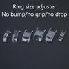 Invisible Ring Size Adjuster for Loose Rings Soft Silicone Jewelry Sizer Tool Transparents Ring Cushion Resizing Tool