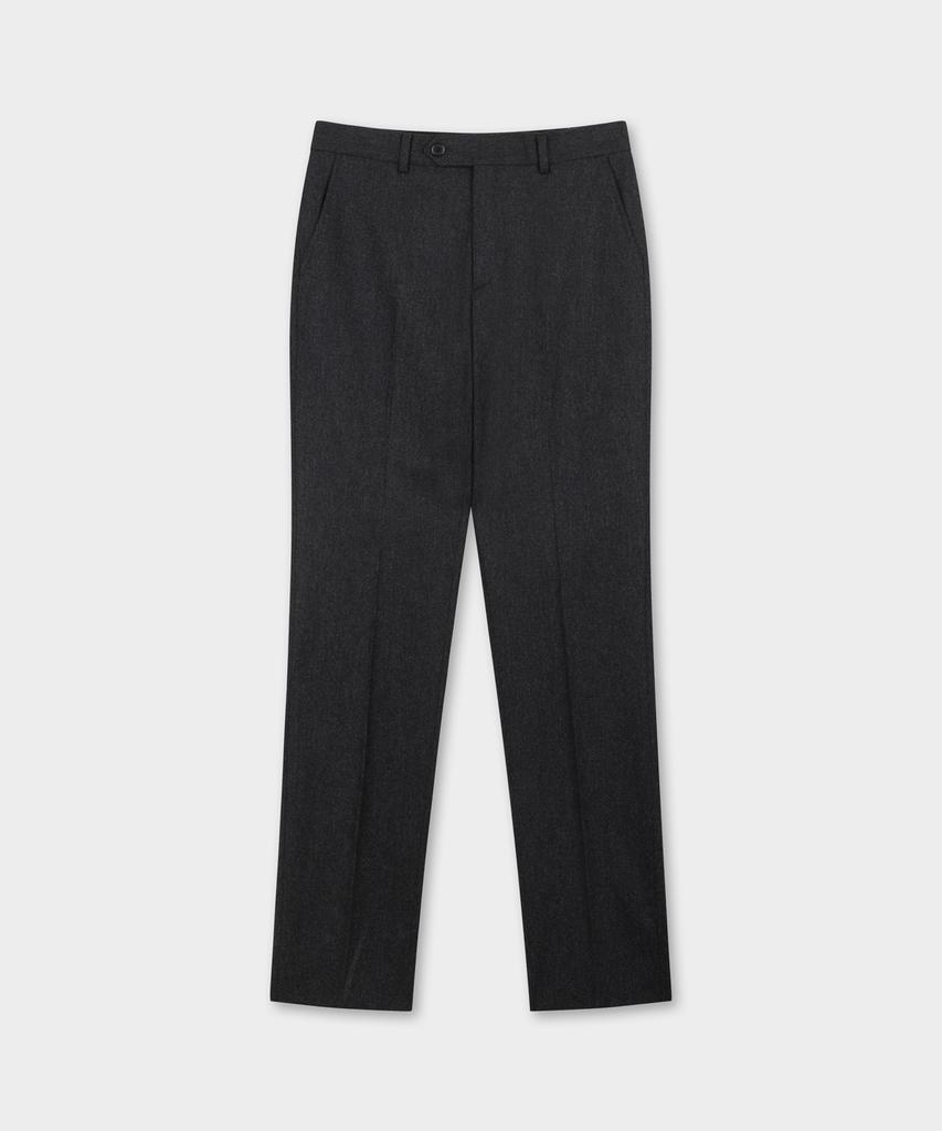 BROOKS BROTHERS Wool Trousers (Charcoal) (Bbpcmbf401)