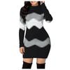 Women Womens Double Breasted   Front Military Style Long Dress