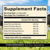 3000 Mg Grass-Fed Beef Offal Supplement, Suitable For Both Men And Women, 120 Capsules.
