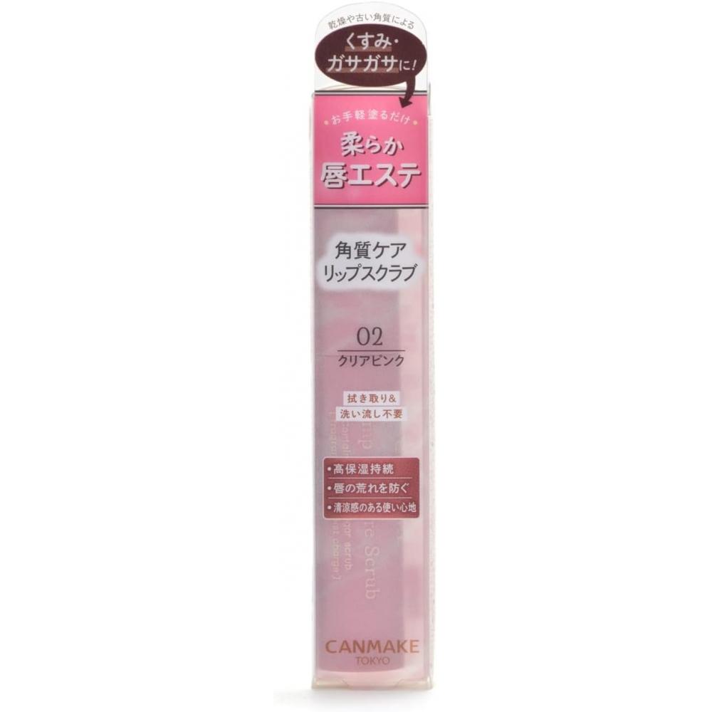 

Canmake Plump Lip Care Scrub 02 Clear Pink Уход за губами Высокоувлажняющий сахарный скраб Scarlet Feeling Не требует смывания 02 Clear Pink