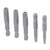 5 Pcs Magnetic Pentagonal Bits Magnetic Wrench Drill Bit Set Durable Head Screwdriver Bit for
